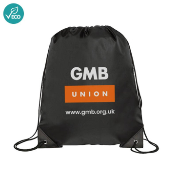 Eco Recycled Drawstring Bag