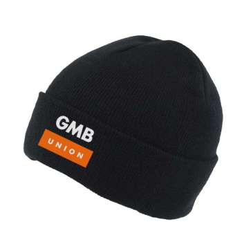 Beanie Hat with Turn-up (Personalised)