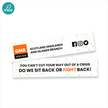 Seed Paper Bookmarks
