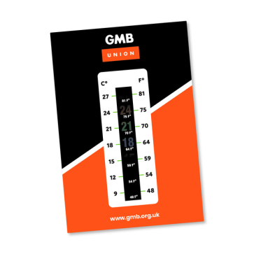 Temperature Gauge Card