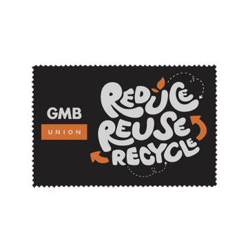 Recycled PET cleaning cloth