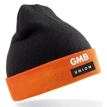 Recycled Beanie with Colour Turn-up