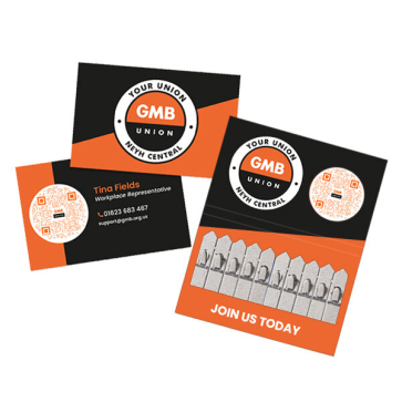 Business Cards with Seedsticks