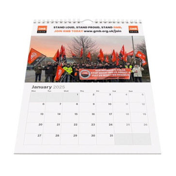 A4 Calendar With List Planner