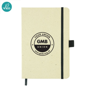 Grass Fibre Eco A5 Notebook