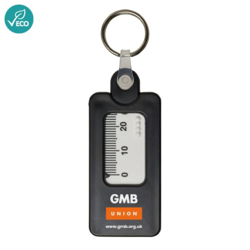 Recycled Tyre Tread Keyring