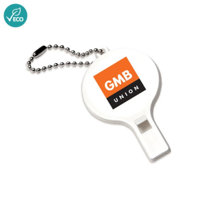 Recycled Round Whistle (Personalised)
