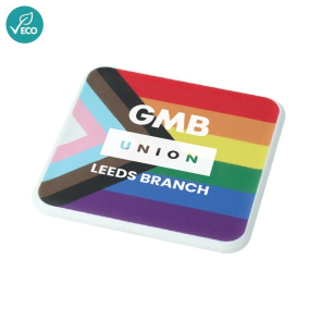 PRIDE Recycled Square Coaster