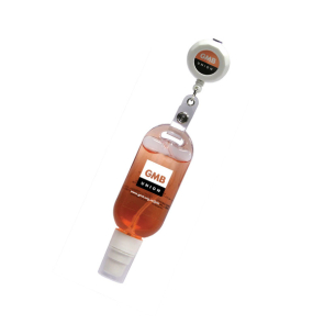 Antibacterial Gel Sanitiser Roll Clip (Personalised)