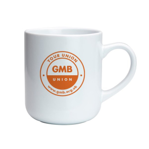 Clover White Mug 420ml (Personalised)